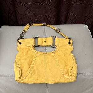 Hayden Harnett Yellow Shoulder Purse